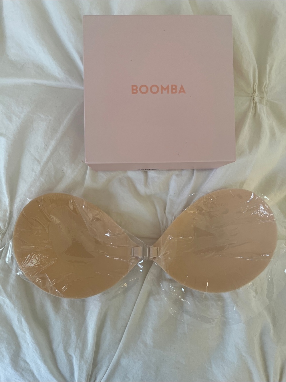 Boomba Women's Magic Padded Sticky Bra in Sand Size A